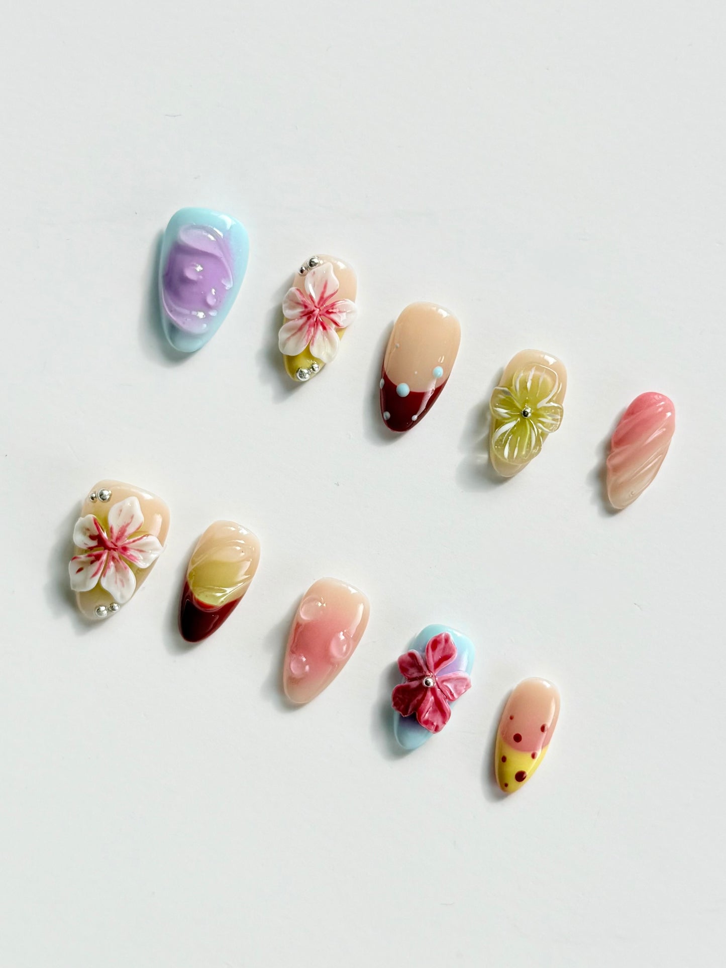 Dotty Dahlia(Mid Almond)