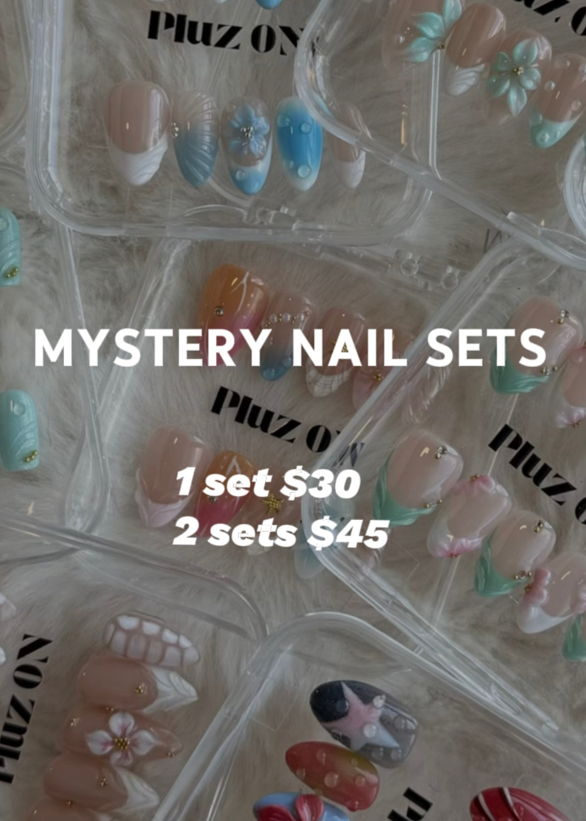Mystery nail sets